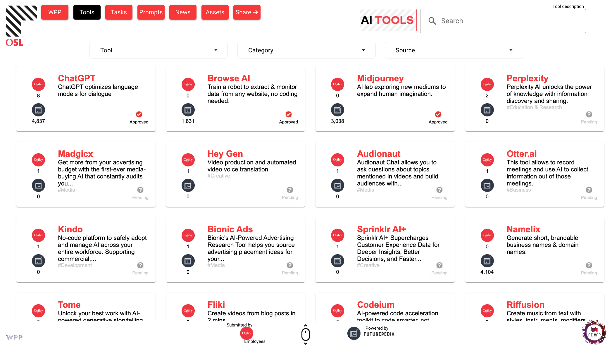 AI MAP Platform - Slide 1